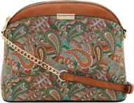 👜 paisley print small crossbody chain handbags & wallets for women - ideal crossbody bags logo