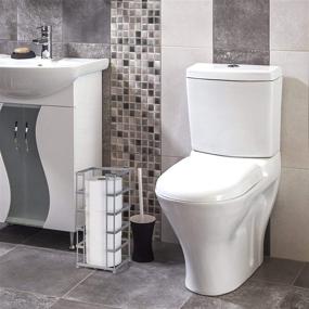 img 2 attached to 🏠 Maximize Bathroom Storage: Richards Homewares Standing Reserve Solution