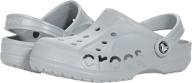 crocs baya clog: the perfect unisex-child shoe for toddlers and little kids logo