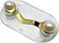 💎 elevate your style with readerest magnetic eyeglass holder pearls логотип