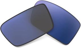 img 1 attached to 🕶️ Enhance Your Oakley Aoo9014ls Gascan Sunglasses with Premium Replacement Rectangular Lenses