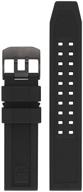 ⌚ luminox colormark black rubber wristwatch logo
