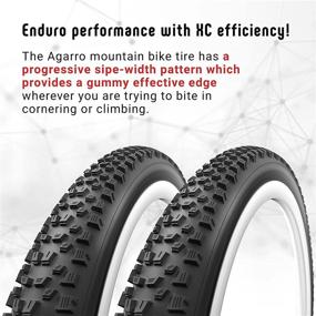 img 3 attached to 🚵 Vittoria Agarro Mixed Terrain Mountain Bike Tires - Trail TNT 4C G2.0 MTB Tire - Tubeless Ready