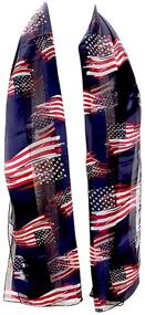 img 2 attached to Rosemarie Collections American Stripes Fashion Women's Accessories