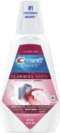 🦷 crest 3d white glamorous multi-care whitening mouthwash - alcohol-free arctic mint, 16 fl oz (473 ml) - pack of 4 logo