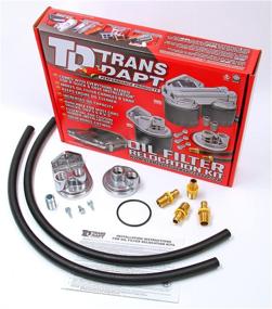 img 2 attached to 🔧 Trans-Dapt Performance Single Oil Filter Relocation Kit