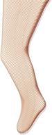 stylish and comfortable danskin girls' fishnet tight: add a fun twist to any outfit! logo