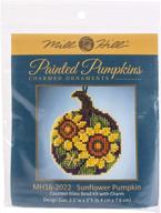 sunflower halloween ornament mill hill logo