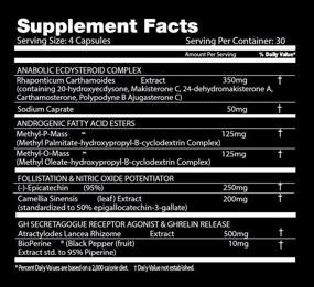 img 2 attached to 💪 Performax Labs MassMax: Natural Anabolic & Androgenic Complex to Boost Muscle Mass & Size, Testosterone Booster for Improved Protein Synthesis & Appetite - 120 ct (30 Servings)