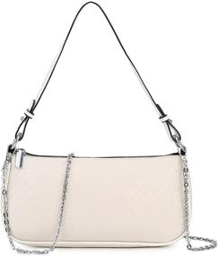 img 4 attached to RAVUO Shoulder Underarm Removable Strap Cross Women's Handbags & Wallets