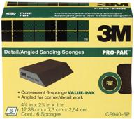 🧽 3m sanding sponge: versatile 2.875" x 4.875" tool for smooth finishing logo