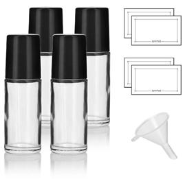 img 4 attached to Bottle Funnel Labels Aromatherapy Perfume Travel Accessories