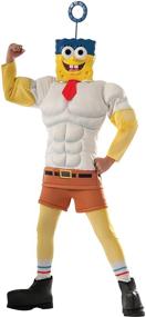 img 3 attached to 🧽 SpongeBob Muscle Medium Costume by Rubies