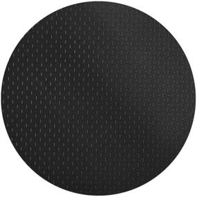 img 4 attached to 🔒 Protect Your Outdoor Space with RESILIA Round Under Grill Mat – Black, Large 36-inch Diameter