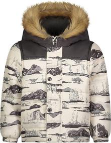 img 3 attached to 🧥 Kosh Snowbib Snowsuit Print Boys' Jacket Clothing