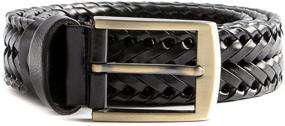 img 3 attached to Braided Genuine Leather Brown4: The Perfect Accessory for Your Style with XingCHi