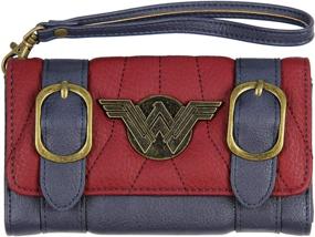 img 3 attached to 👛 Front Flap Women's Wallet featuring Wonder Woman from DC Comics