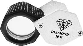 img 2 attached to Jewels Jewelers Magnifying Hexagon Leather