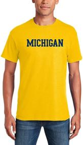 img 2 attached to 👕 Michigan Wolverines Basic Block T-Shirt for Men | Shirts in Men's Clothing