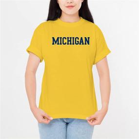 img 1 attached to 👕 Michigan Wolverines Basic Block T-Shirt for Men | Shirts in Men's Clothing