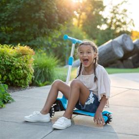 img 1 attached to 🛴 Jetson Lumi 3 Wheel Light-Up Kick Scooter - Perfect Scooter for Boys or Girls, Ages 3+ - Enhanced Safety with Max Grip Light Up Deck and PVC Wheels - Adjustable Height for Optimal Comfort