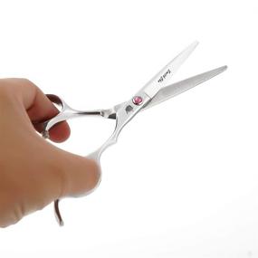 img 1 attached to 💇 6.0-inch Barber Hair Cutting Scissors - ULTRA SHARP Professional Hair Scissors with Razor Edge Blades - Ideal for Salon Use by Hairdressers or at Home