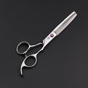 img 3 attached to 💇 6.0-inch Barber Hair Cutting Scissors - ULTRA SHARP Professional Hair Scissors with Razor Edge Blades - Ideal for Salon Use by Hairdressers or at Home