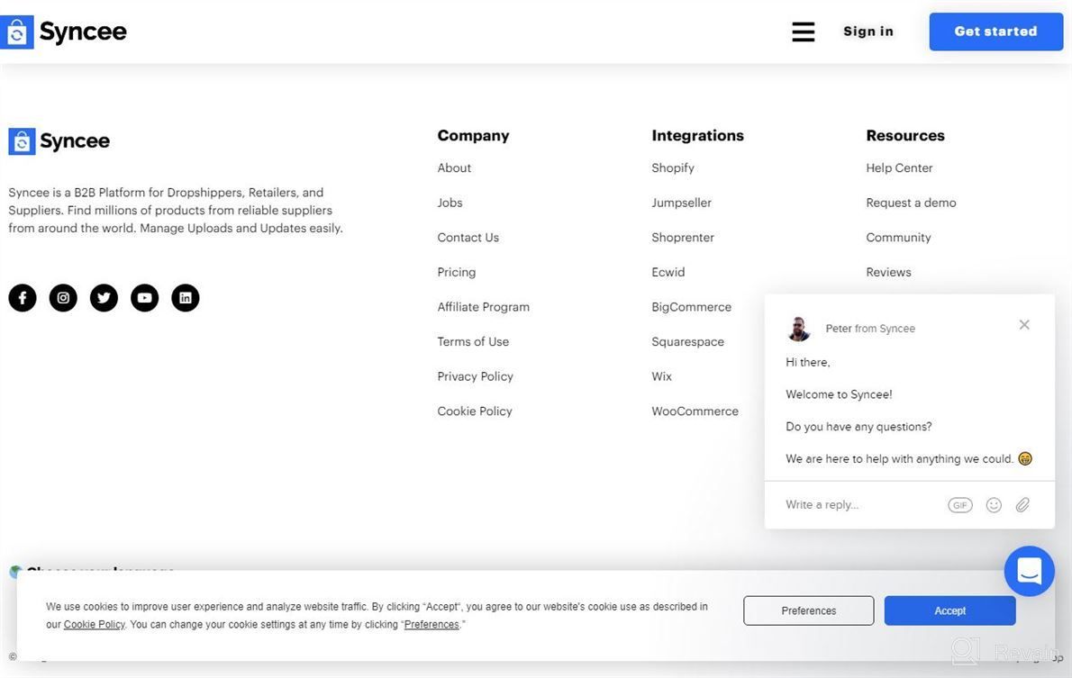 img 1 attached to Syncee review by Aditya Wheeler