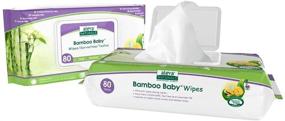 img 3 attached to 👶 Aleva Naturals Bamboo Baby Wipes: Gentle, Extra Strong, Super Soft, Natural & Vegan – 80 Count (Pack of 6)