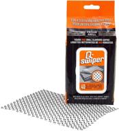 🔥 proud grill company q-swiper grill cleaning wipes - 40 count. bristle free and wire free grill cleaner. compatible with q-swiper grill brush (sold separately) logo