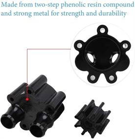 img 2 attached to 🔧 Repair Kit for Mercruiser Alpha Bravo Water Pump Housing and Impeller - Compatible with Sierra, Quicksilver, & Mercury Models - Easy Replacement Solution