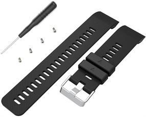 img 4 attached to Aczer Y Forerunner Accessories Watchbands Replacement Wellness & Relaxation