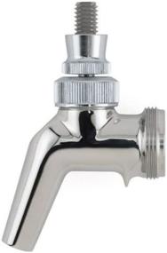 img 4 attached to Premium Polished Chrome Perlick 🍺 Beer Faucet - U.S. Industry Standard, Silver