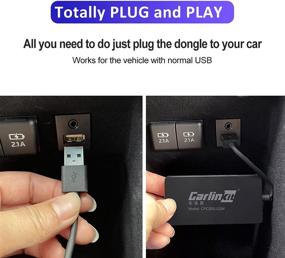 img 1 attached to 🚗 Enhanced Wireless CarPlay Adapter 2.0: Convert Wired to Wireless CarPlay Dongle for Audi/Porsche/Volvo/Volkswagen