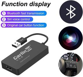 img 2 attached to 🚗 Enhanced Wireless CarPlay Adapter 2.0: Convert Wired to Wireless CarPlay Dongle for Audi/Porsche/Volvo/Volkswagen