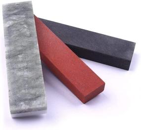 img 4 attached to 🪓 CHEERBRIGHT Sharpening Stone Set - 3 Piece for Optimal Blade Sharpening