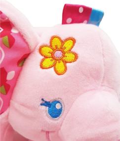 img 1 attached to Zocita Pink Baby Musical Elephant Stuffed Animal Toy - Bedtime Plush Doll for Infants, Toddlers, and Kids. Perfect for Strollers and Cribs.