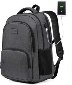 img 4 attached to Laptop Backpack VASCHY Resistant Travel