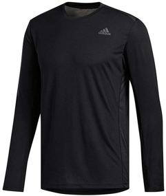 img 4 attached to Adidas Long Sleeve Black Large Sports & Fitness and Team Sports