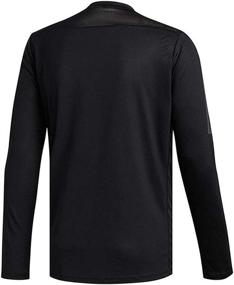 img 3 attached to Adidas Long Sleeve Black Large Sports & Fitness and Team Sports