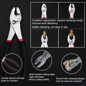 img 2 attached to 5-Piece Adjustable 🔧 Electrical KOOTANS Linesman Tool Set