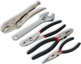 img 3 attached to 5-Piece Adjustable 🔧 Electrical KOOTANS Linesman Tool Set