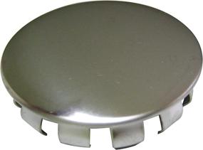 img 2 attached to 💧 PP815-11 Stainless Steel Snap-in Faucet Hole Cover, 1-1/2 in OD by Plumb Pak