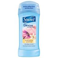 🌞 suave everlasting sunshine invisible solid anti-perspirant deodorant - pack of 4, 2.6 ounce logo