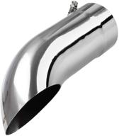 upower diesel exhaust tailpipe stainless logo