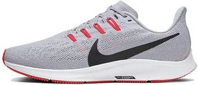 img 1 attached to Nike Pegasus Running Shoe in Gunsmoke Grey, White, and Gum