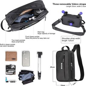 img 3 attached to Handlebar Cycling Shoulder Professional Accessories Sports & Fitness