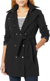 img 1 attached to 👚 Stylish Calvin Klein Double Breasted Women's Coats, Jackets & Vests for Trendy Women