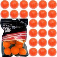 🏌️ golf balls practice foam value pack - 12pcs/24pcs soft elastic restricted flight - ideal for indoor and outdoor training aid ball logo