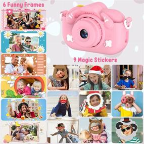 img 3 attached to Цифровая открытка для малышей на день рождения AOREGRE Pink
